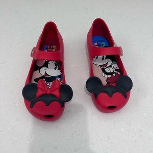 Little girls Minnie mini Melissa shoes